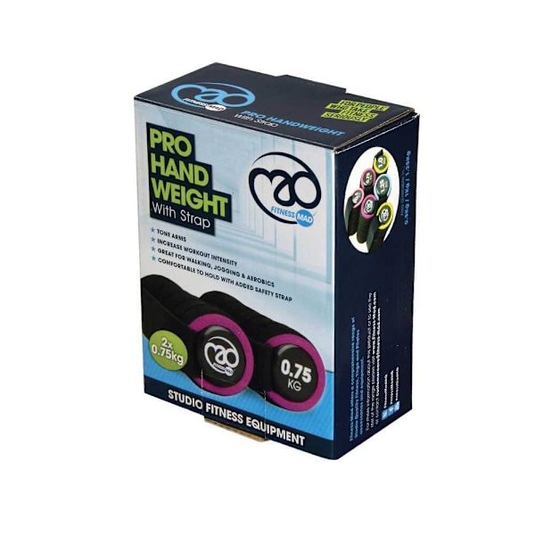 Fitness Mad Pro Hantelset 0,75 kg Lila Purple 0.75kg