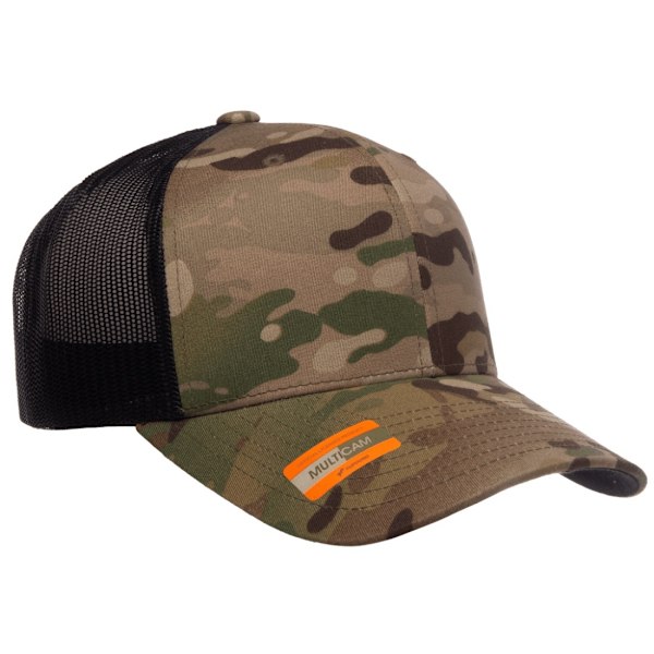 Flexfit by Yupoong Multicam Retro Trucker Cap One Size Multicam Multicam One Size