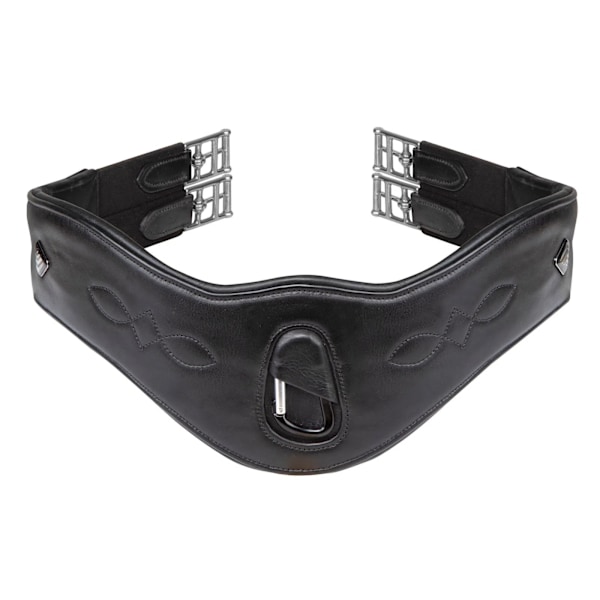 Velociti Lusso Läder Anatomisk Hästgjord 42in Svart Black 42in