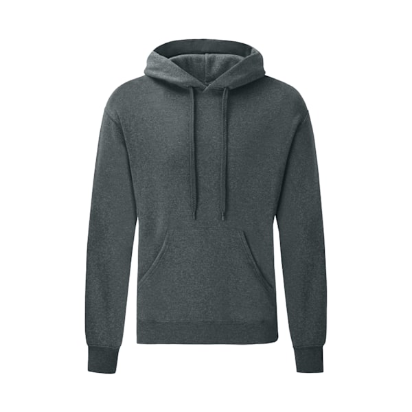 Fruit of the Loom Herr R Hoodie S Charcoal Charcoal S