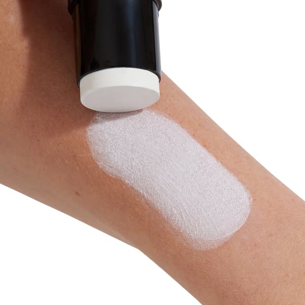 Moon Glitter Glow Stick En Storlek Vit White One Size