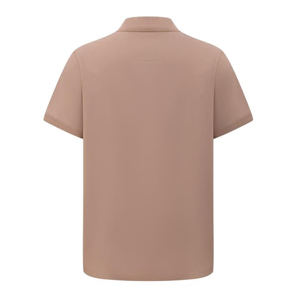 Pretty Green Pikétröja i bomull för män M Mörkbeige Dark Beige M