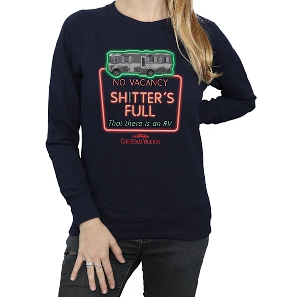 National Lampoon's Christmas Vacation Dam/Damer Greyscale N Navy Blue L