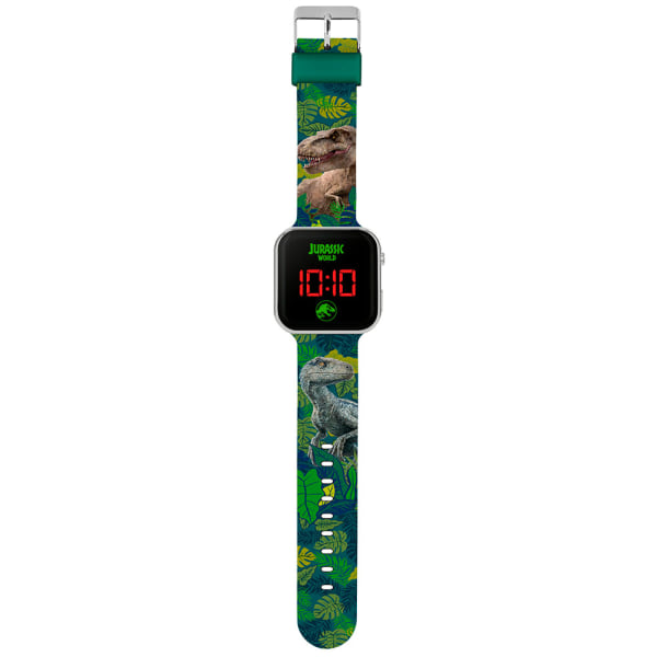 Jurassic World Barn/Barn LED Digital Watch One Size Grön/ Green/Brown/Black One Size