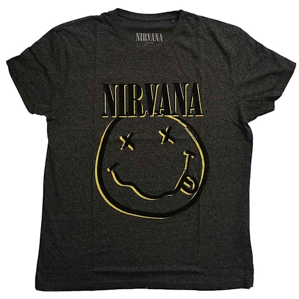 Nirvana Unisex Vuxen Inverted T-Shirt S Brindle Brindle S