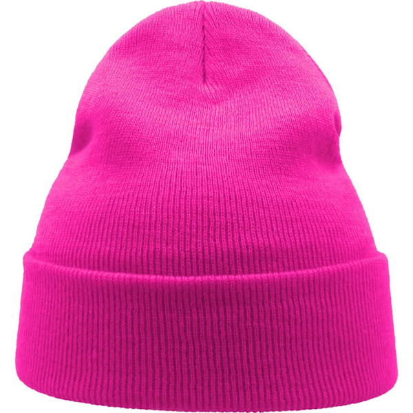 Atlantis Unisex Vuxen Vind Återvunnen Cuffad Mössa En Storlek Fuch Fuchsia One Size