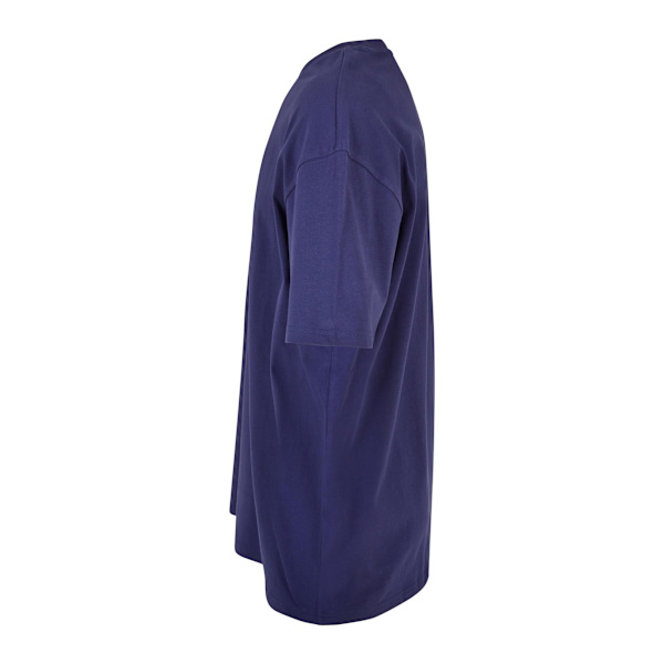 Build Your Brand Unisex Vuxen Kraftig Oversized T-shirt 4XL Ljus Marinblå Light Navy 4XL