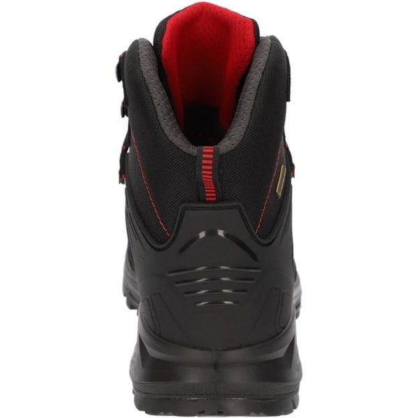 Hi-Tec Clamber Suede Walking Boots för Herr 6 UK Charcoal/Red Charcoal/Red 6 UK