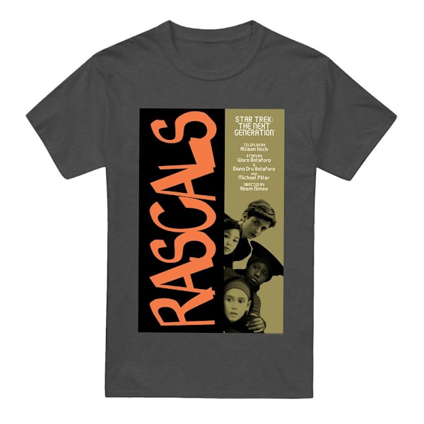 Star Trek Unisex Vuxen The Next Generation Säsong 6 Avsnitt 7 T-shirt Charcoal XXL