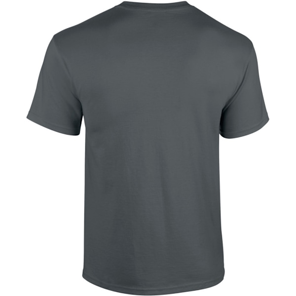 Gildan Herr T-shirt i tung bomull med korta ärmar 3XL Charcoal Charcoal 3XL