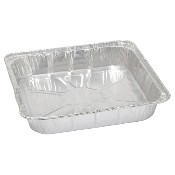 Caroline folieformar för mat (2-pack) 9 x 12 tum silver Silver 9 x 12in