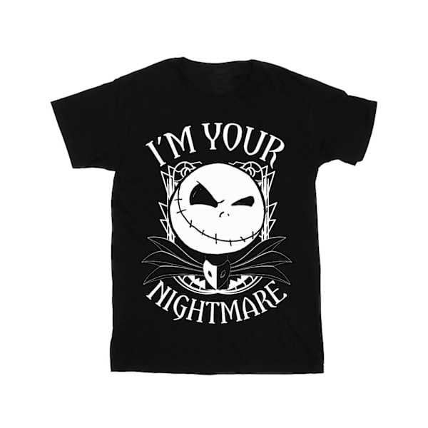 Disney Boys Nightmare Before Christmas Nightmare T-shirt 7-8 år Black 7-8 Years