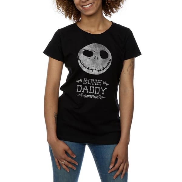 Disney Dam/Dam Mardrömmen före jul Bone Daddy Bomull Black M