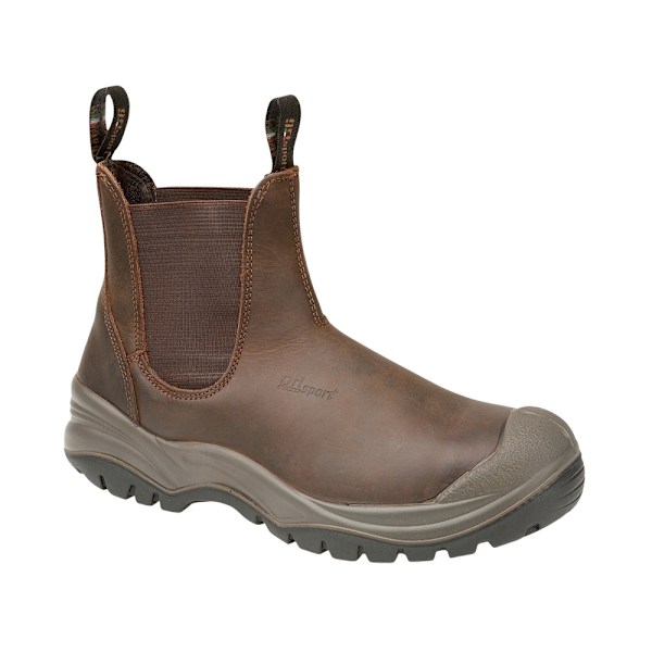 Grisport Herr Waxy Läder Säkerhetskängor 10.5 UK Brun Brown 10.5 UK