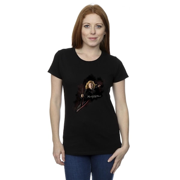 Harry Potter Dam/Kvinnor Hermione Fight Like A Girl Bomull T- Black S