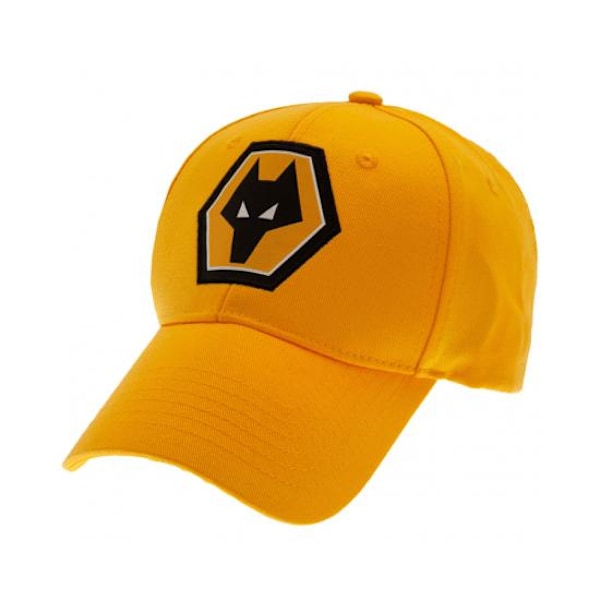 Wolverhampton Wanderers FC Unisex Baseballkeps för vuxna, One Size Y Yellow/Black One Size