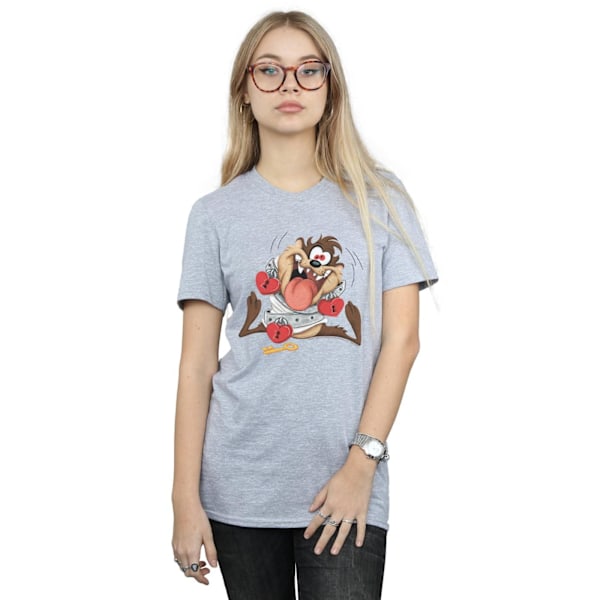 Looney Tunes Dam/Damer Taz Alla Hjärtans Dag Madly In Love Co Sports Grey 3XL