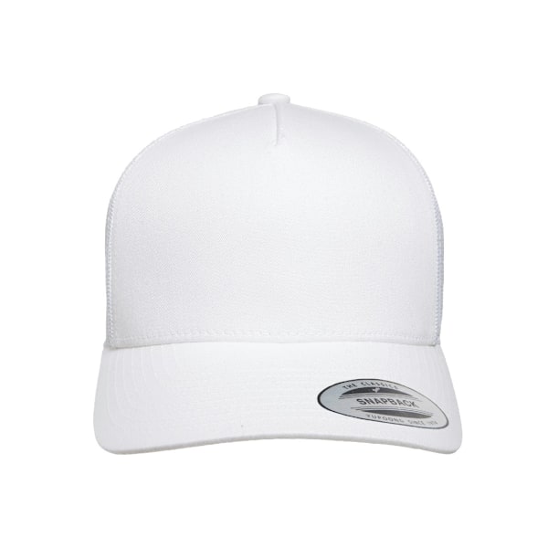 Flexfit av Yupoong 5 Panel Retro Trucker Cap One Size Vit White One Size