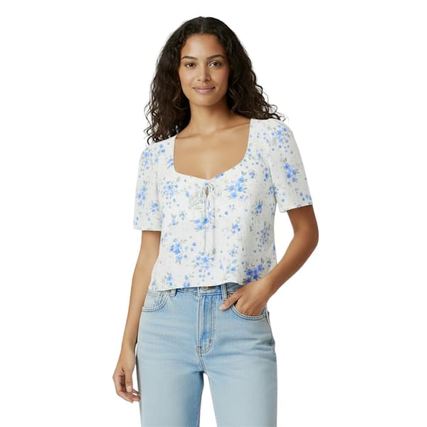 Jack Wills Dam/Dam Keyhole Regular Kortärmad Blus 1 White 16 UK