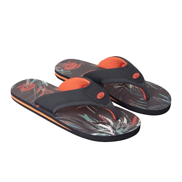 Animal Mens Jekyl Recycled Flip Flops 10 UK Burnt Orange Burnt Orange 10 UK