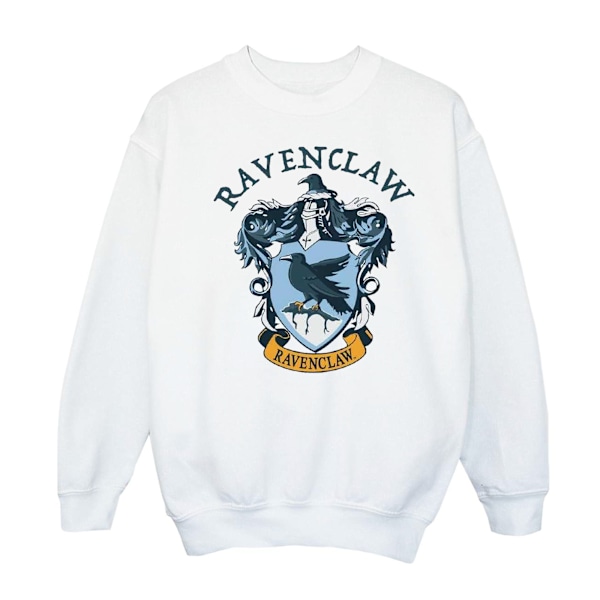 Harry Potter Pojkar Ravenclaw Sweatshirt 9-11 År Vit White 9-11 Years