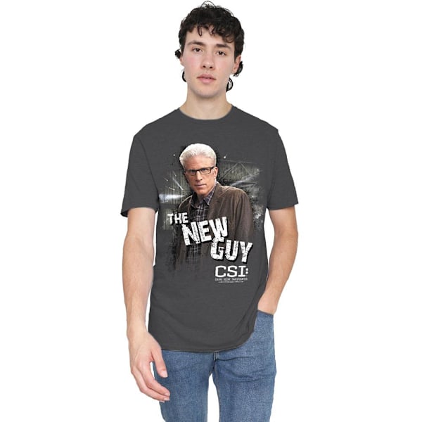 CSI Unisex Vuxen The New Guy T-Shirt M Kolgrå Charcoal M