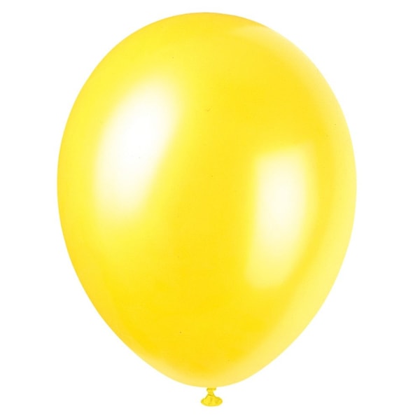 Globos Latex Plain Balloon (Förpackning om 100) One Size Pearlised Ivo Pearlised Ivory One Size