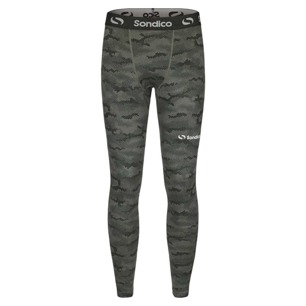 Sondico Herr Core Camo Base Layer Leggings XS Grön Green XS