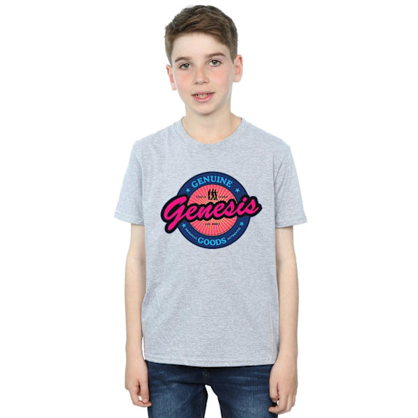 Genesis Boys Neon Logo T-shirt 7-8 år Sports Grey Sports Grey 7-8 Years