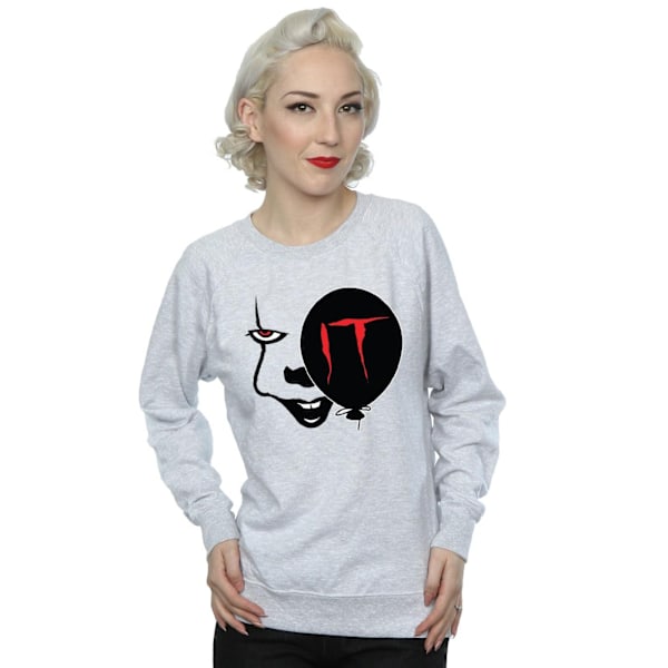 It Dam/Damer Pennywise Smile Sweatshirt S Heather Grey Heather Grey S