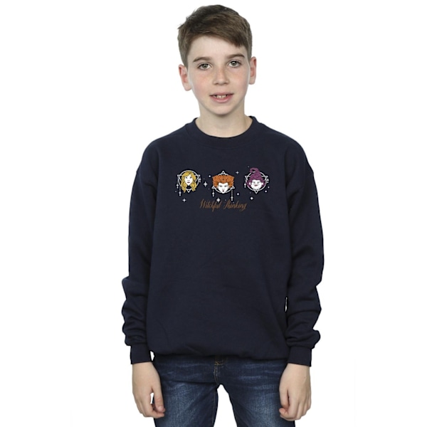 Disney Boys Hocus Pocus Witchful Thinking Sweatshirt 5-6 år Navy Blue 5-6 Years