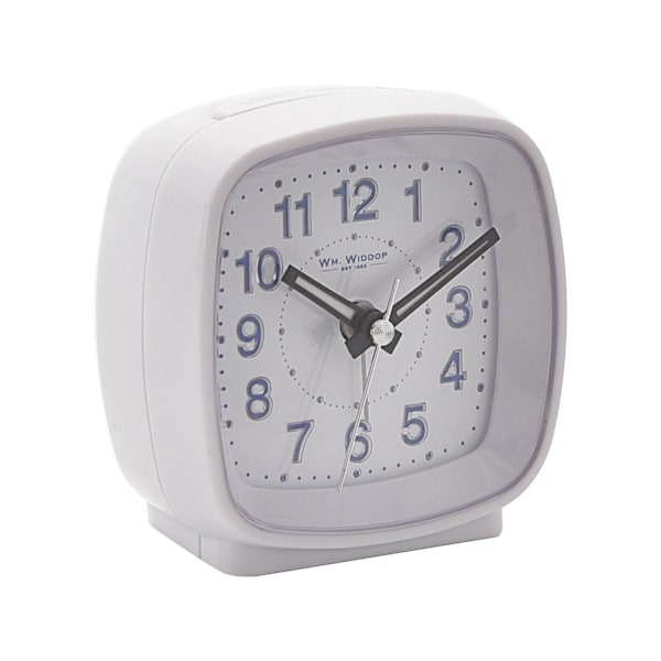Hometime Kuddformad Väckarklocka Sweep/Cres Vit One Size Wh White One Size