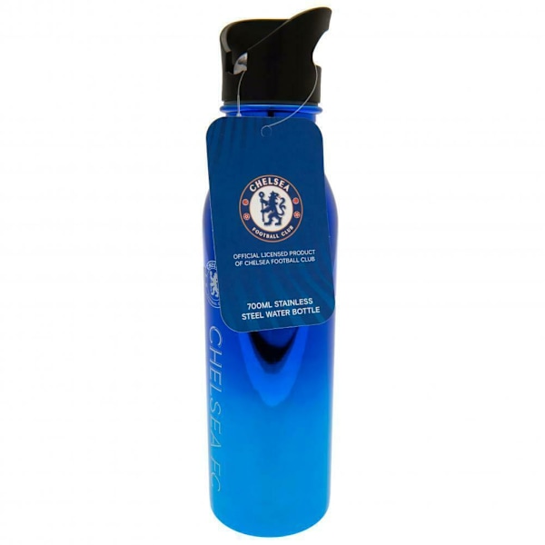 Chelsea FC Metallic Sports Bottle One Size Blå Blue One Size