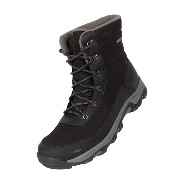 Mountain Warehouse Ohio Fleecefodrade Snöskor för Herr 11 UK Jet Jet Black 11 UK