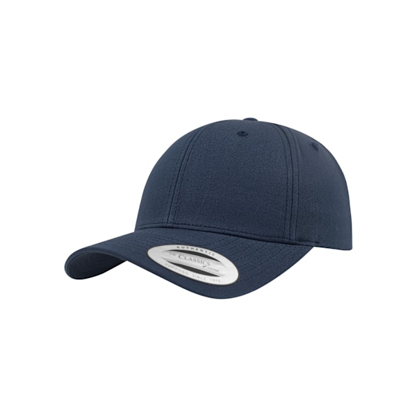 Flexfit Unisex Curved Classic Snapback Cap One Size Navy Navy One Size