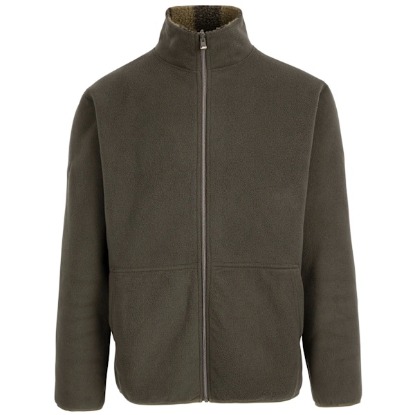 Trespass Tatsfield Fleecejacka XL Dark Vine för män Dark Vine XL