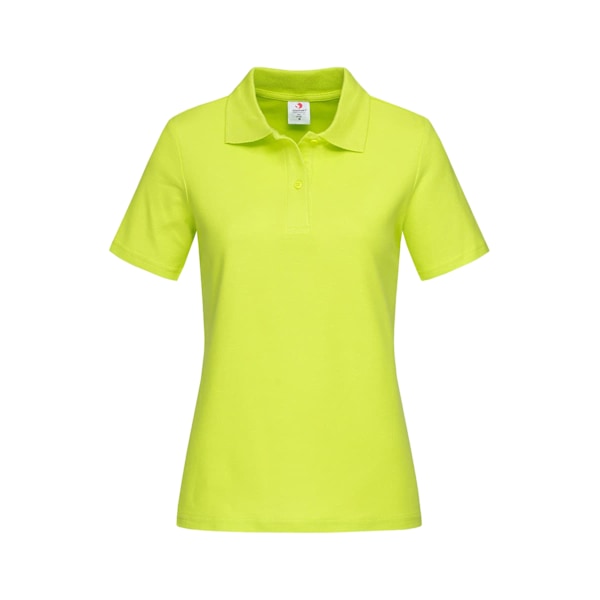 Stedman Dam/Dam Cotton Polo S Bright Lime Bright Lime S