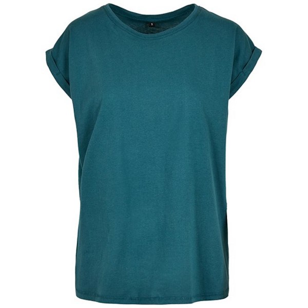 Bygg ditt varumärke Dam/Dam Extended Shoulder T-Shirt 3XL Teal Teal 3XL