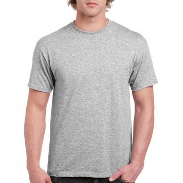 Gildan Mens Hammer Heavyweight T-Shirt M Sport Grå Sport Grey M