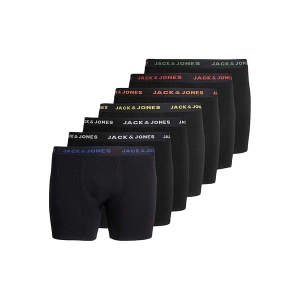 Jack And Jones Herr Basic Plus Boxertrosor (7-pack) 3XL Svart Black 3XL