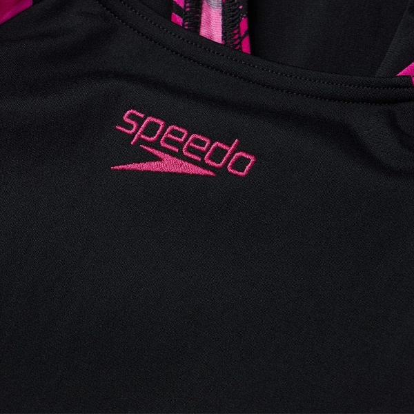 Speedo Dam/Dam Hyperboom Splice Legsuit 8 UK Svart/Rosa Black/Pink 8 UK