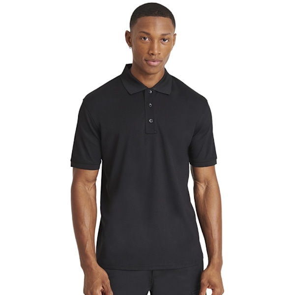 PRO RTX Mens Pro Piqué Fukttransporterande Poloskjorta L Svart Black L