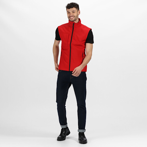 Regatta Professional Herr Softshell 3-Lagers Kroppsvärmare S Class Classic Red S