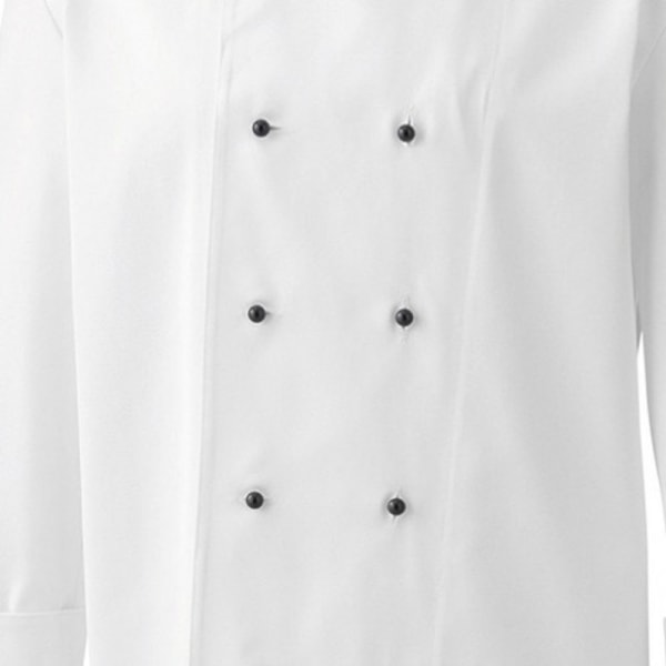 Premier Chefs Jacket Dubbar För PR651 & PR655 / Arbetskläder (Pack O Black One Size