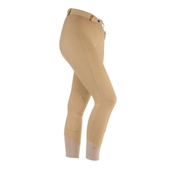 SaddleHugger Flickor Ridbyxor 7-8 År Beige Beige 7-8 Years