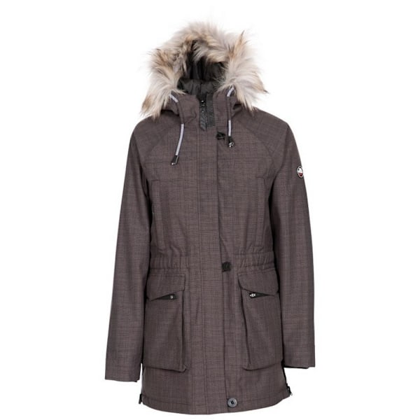 Trespass Dam/Damer Caption Vattentät Parka M Mörkgrå Dark Grey M