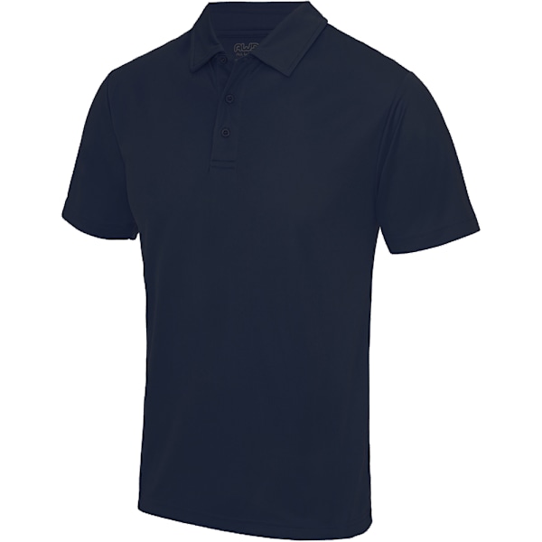 AWDis Just Cool Herr Poloshirt i enfärgad sportmodell XL French Navy French Navy XL