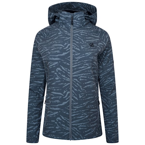 Dare 2B Dam/Kvinnor Far Out Tiger Print Soft Shell Jacka 8 U Orion Grey 8 UK