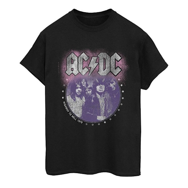 AC/DC Herr Highway Circle T-shirt 4XL Svart Black 4XL
