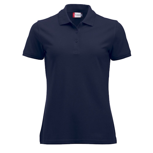 Clique Dam/Dam Manhattan Pikétröja S Mörk Marinblå Dark Navy S